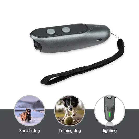 Customizable Ultrasonic Handheld Pet Trainer for Outdoors