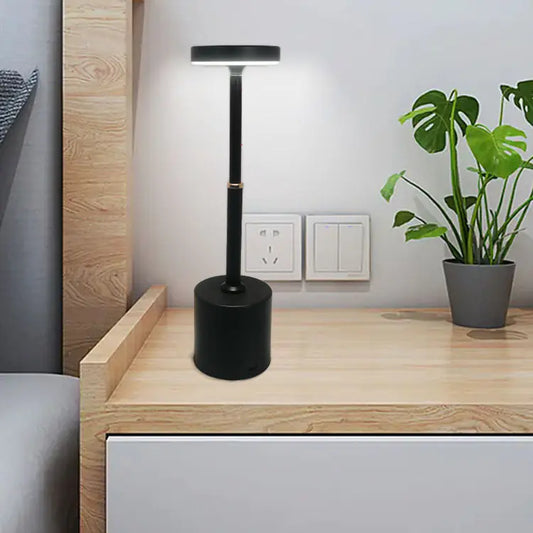 Aluminum Touch Switch LED Mini Table Lamp (Rechargeable)